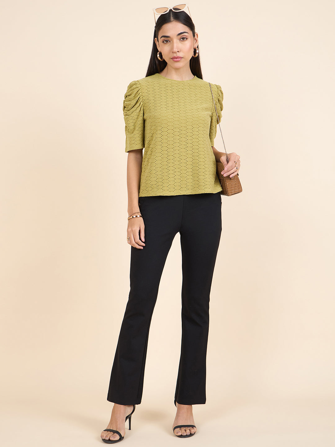 Gipsy Ladies Western Pants Pnt94458 Blk Rg Black