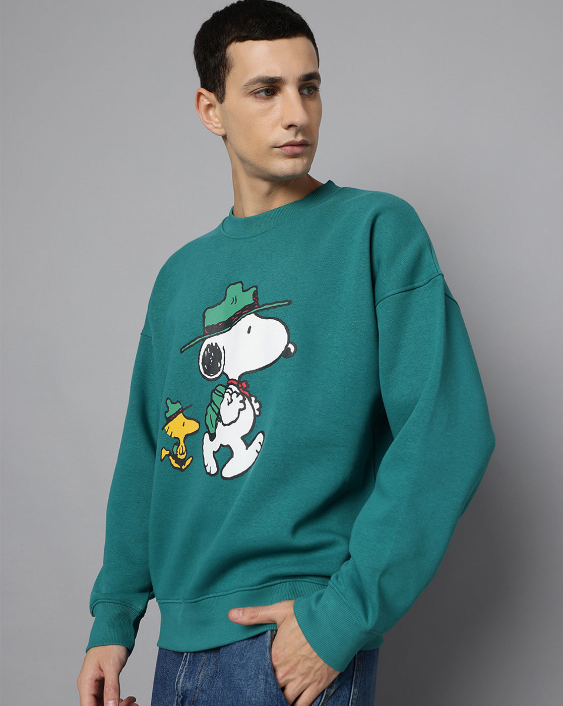 Snoopy Oversized Sweatshirt Men