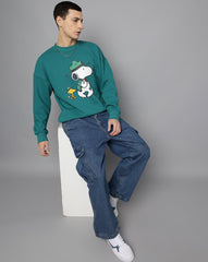 Snoopy Oversized Sweatshirt Men