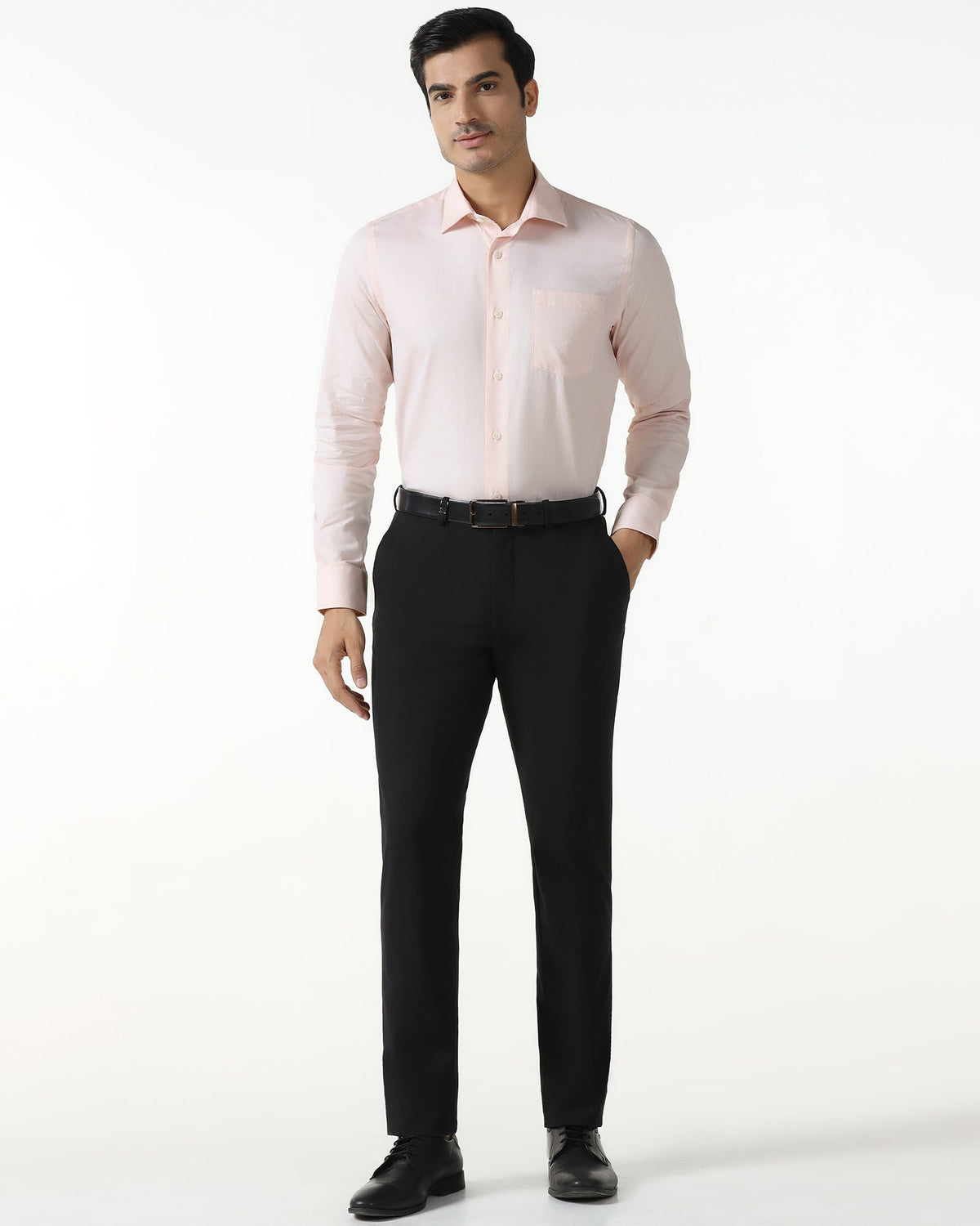 BLACKBERRY MENS FORMAL SHIRT F/S BP-BS-DO-RYAN PEACH