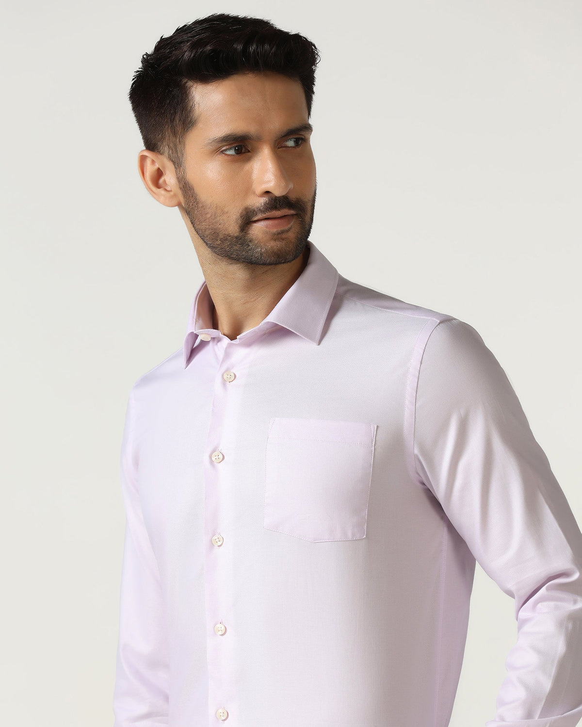 Blackberry Mens Formal Shirt F/S Bp-Bs-So-Rally Pink
