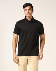 Blackberry Mens T-Shirt H/S Et-Ss-Pp-Peter Black