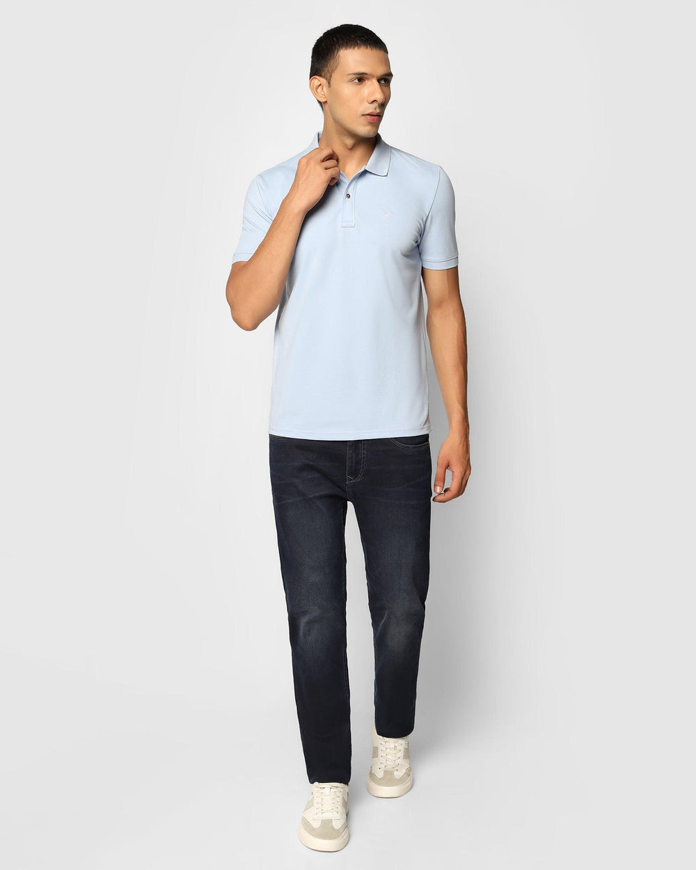 Blackberry Mens T-Shirt H/S Rt-Ss-Yukii Sky Blue - Goyalsons ShopMax