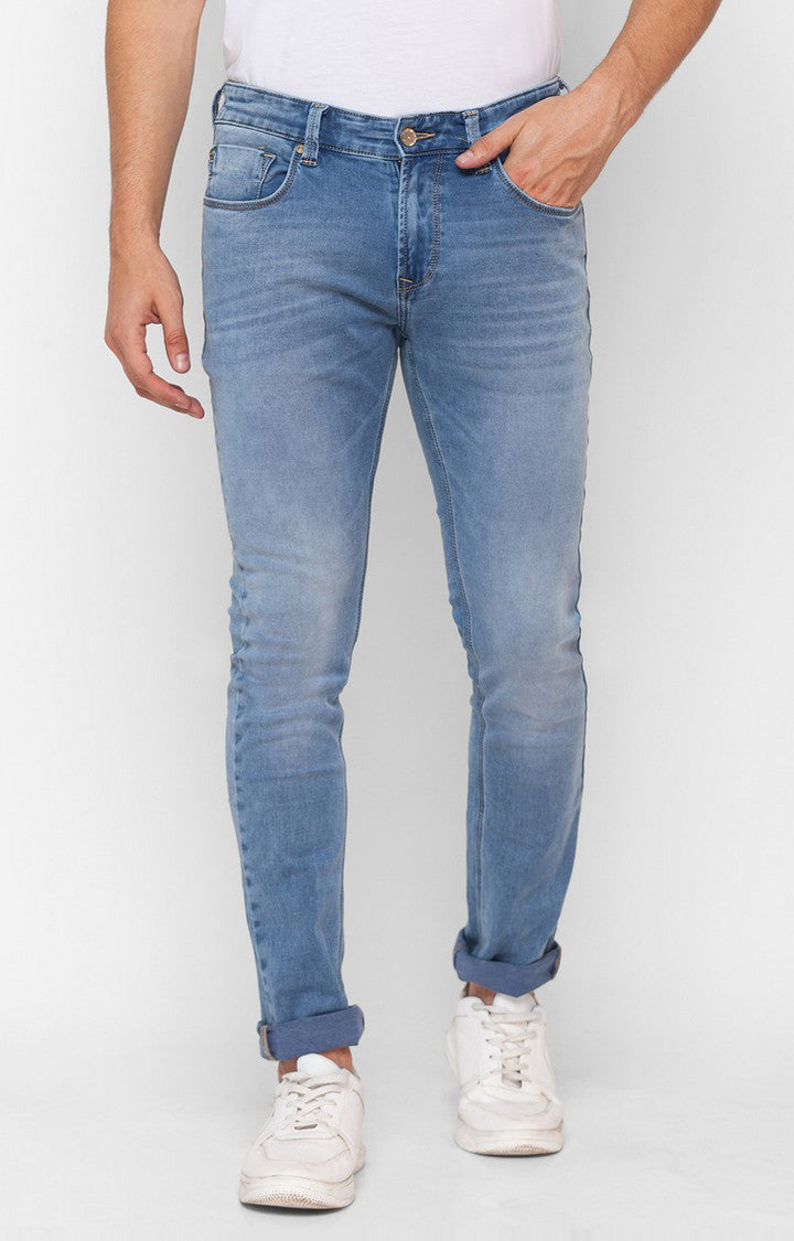 Spykar Mens Jeans Skn-02Bb-16 Lt.Blue