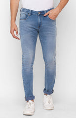Spykar Mens Jeans Skn-02Bb-16 Lt.Blue