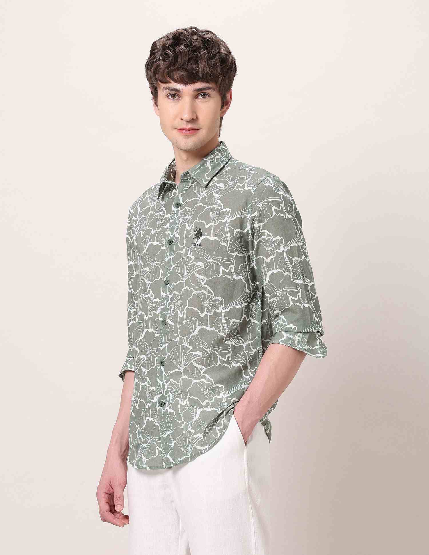 U.S.Polo Mens Casual Shirt