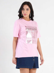 Madame Ladies Western Top H/S M5S11263 031 Pink
