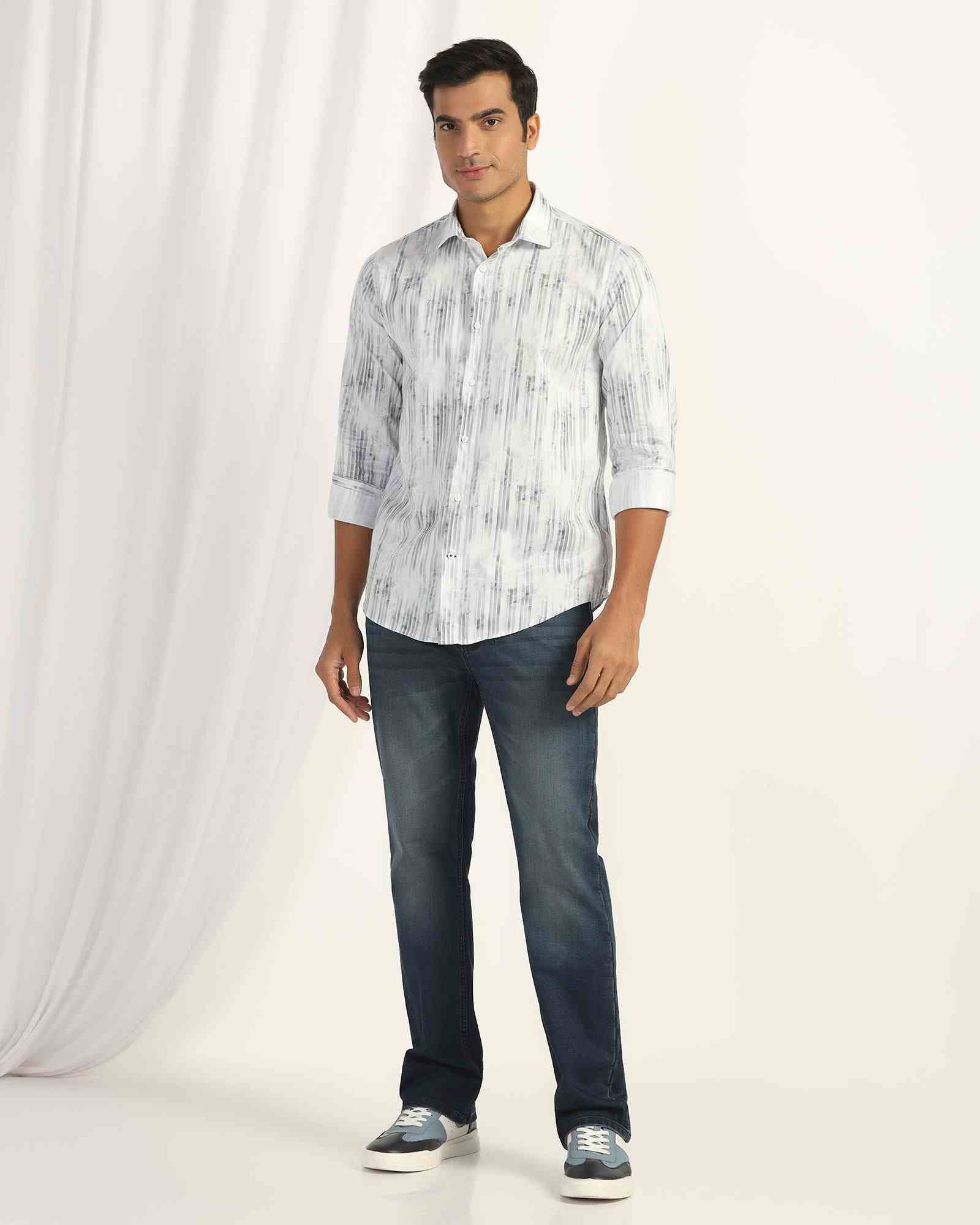 Blackberry Mens Formal Shirt F/S Bp-Bs-Do-Revolve Grey