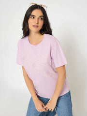 Madame Ladies Western Top H/S M5S11234 223 Lilac