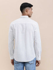 Crocodile Mens Casual Shirt F/S Crcs125-311Mt Lavender