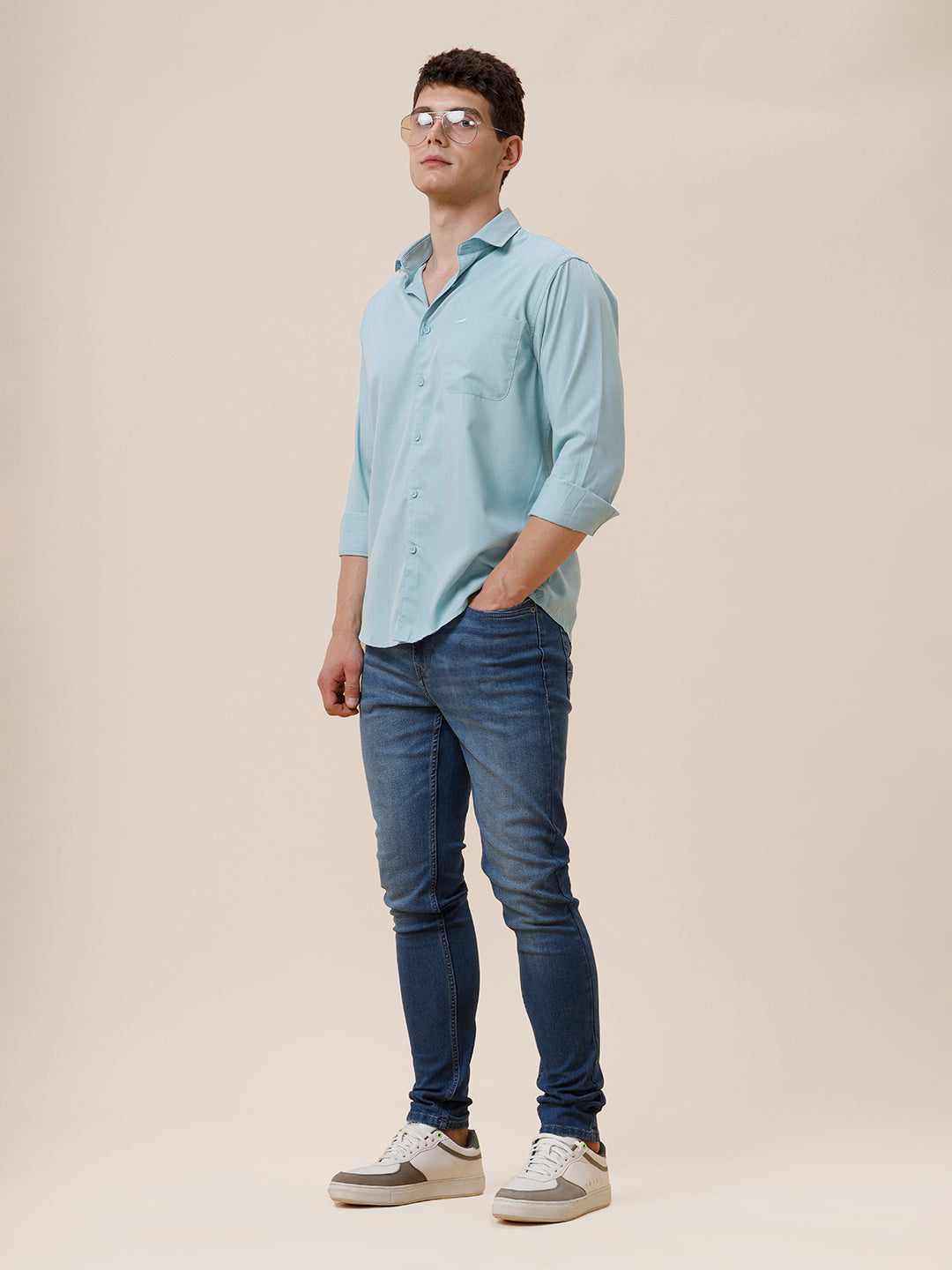 Crocodile Mens Jeans Crdn125-305Mt Light Blue