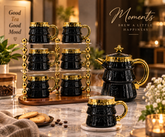 Lyte Club Premium Tea & Coffee Set with Teapot