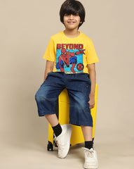 BIO WORLD BOYS T-SHIRT H/S SMKBTSRT000952 POLLEN YELLOW