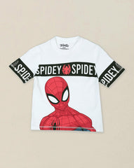 BIO WORLD BOYS T-SHIRT H/S SMKBTSRT002281 WHITE