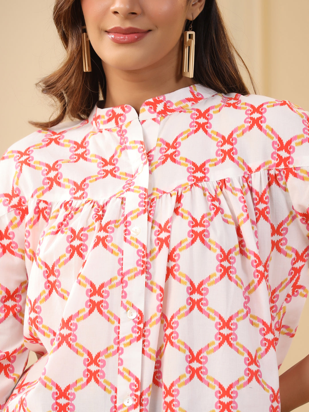 Jaipur Kurti Ladies Western Kurti 1Pcs 1B23Topsr003 Orange