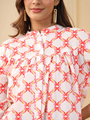 Jaipur Kurti Ladies Western Kurti 1Pcs 1B23Topsr003 Orange