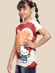 BIO WORLD GIRLS T-SHIRT H/S STY-22-23-001118 MULTI