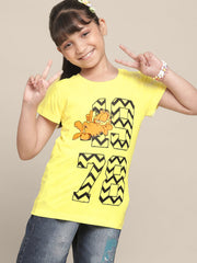 BIO WORLD GIRLS T-SHIRT H/S STY-22-23-001244 MULTI