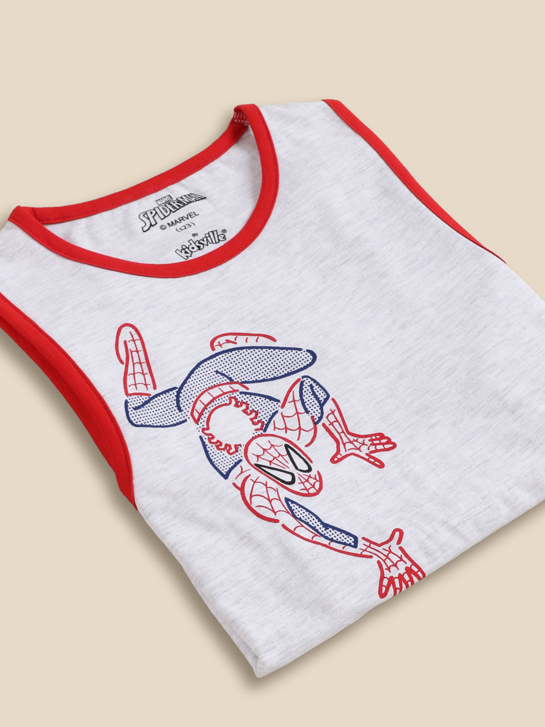 BIO WORLD BOYS T-SHIRT H/S STY-22-23-001528 LT GREY MELANGE