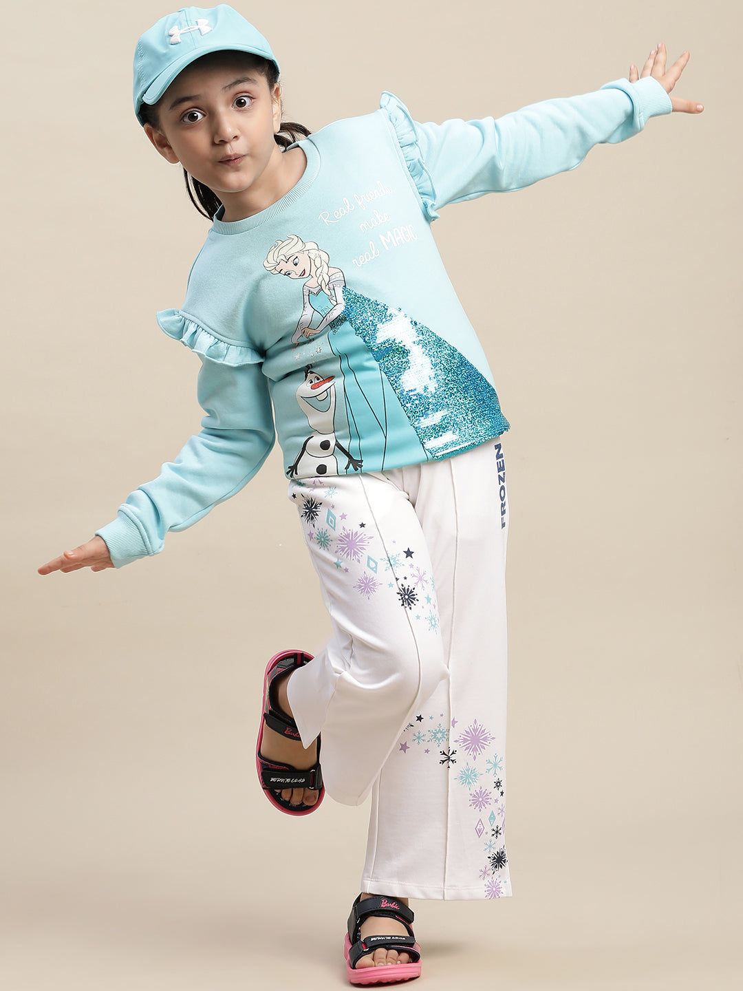 Disney Original Girls Pajama Sty-22-23-002968 Off White