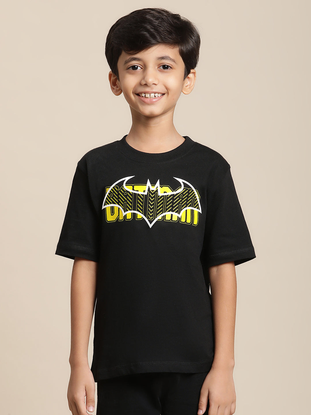 BIO WORLD BOYS T-SHIRT H/S STY-22-23-003046 BLACK