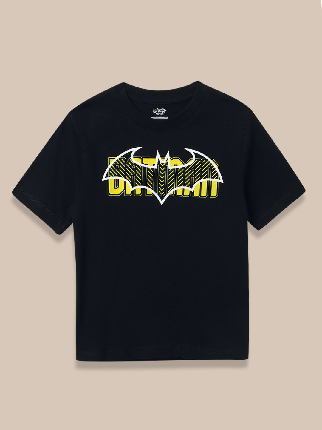 BIO WORLD BOYS T-SHIRT H/S STY-22-23-003046 BLACK