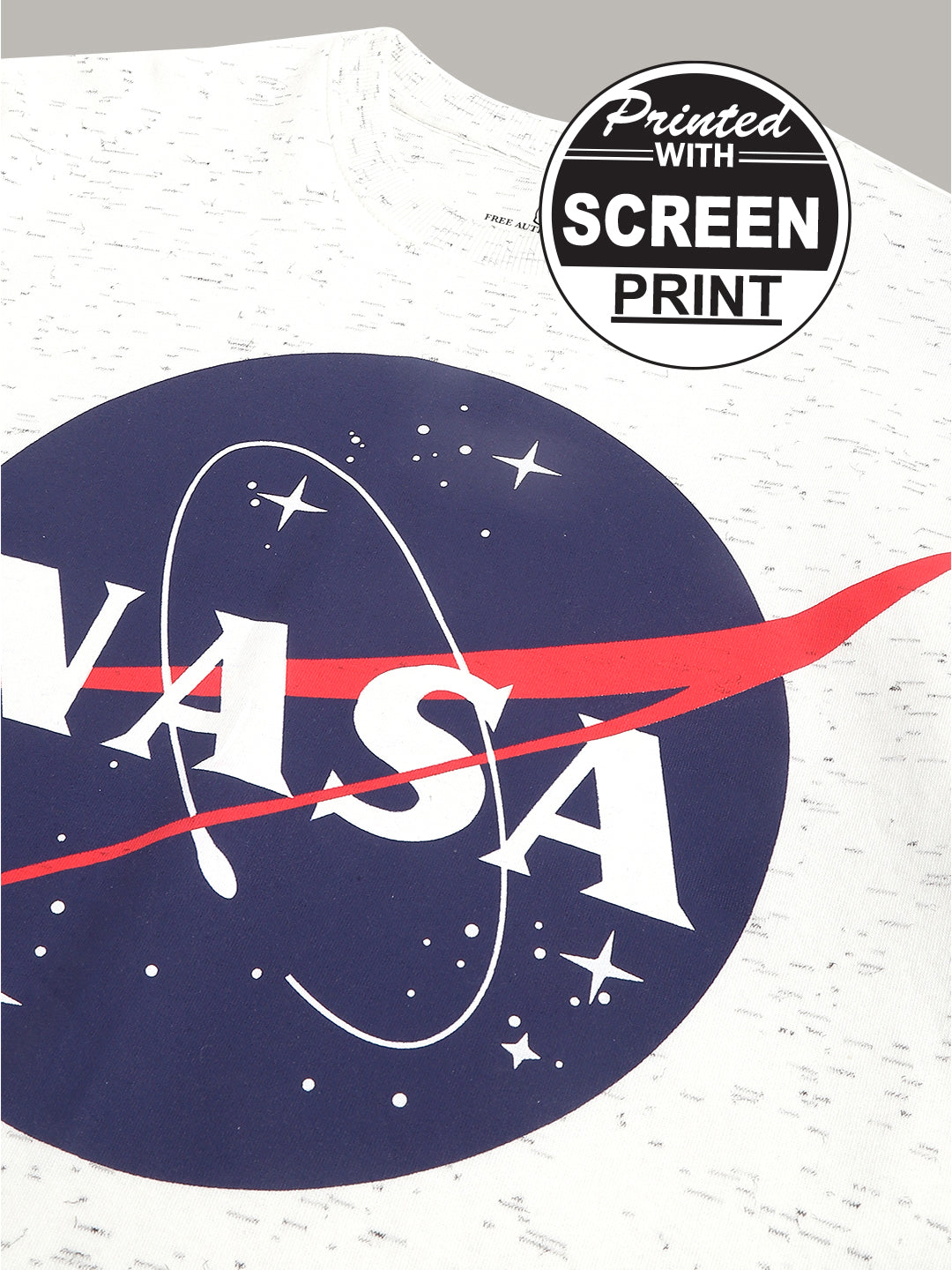 Nasa White Sweatshirt For Men