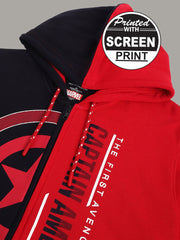 Captain America Regular Fit Hoodie Jacket Men