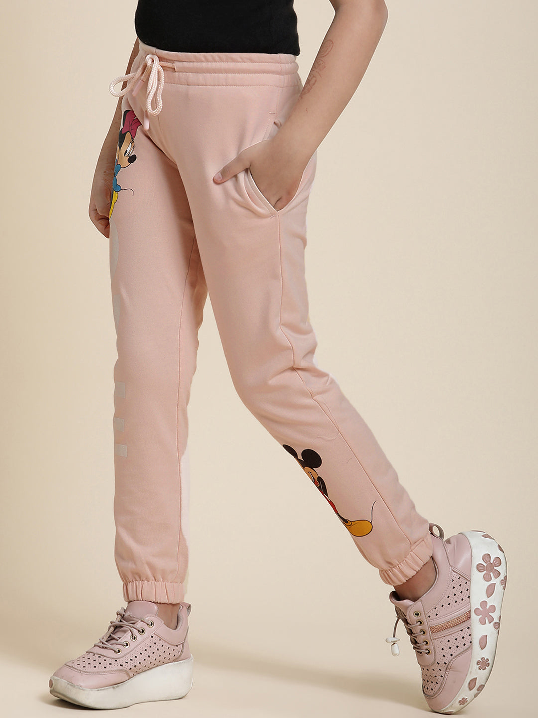 Disney Original Girls Pajama Sty-22-23-003963 Pastel Peach