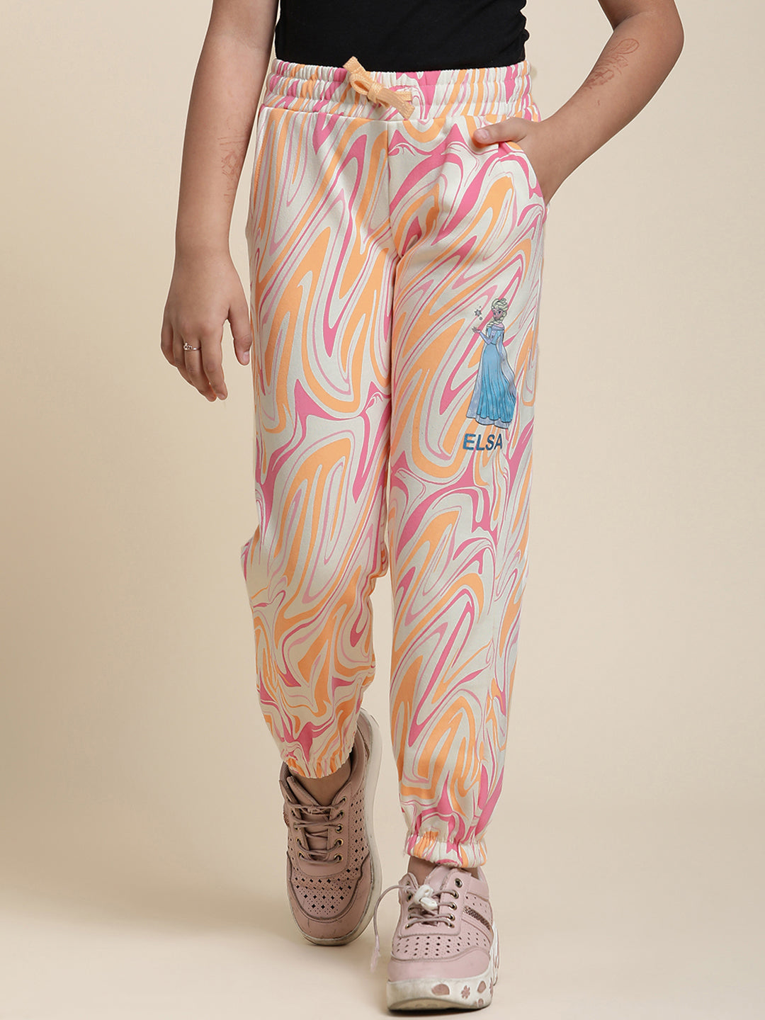 Disney Original Girls Pajama Sty-22-23-003970 Pastel Peach