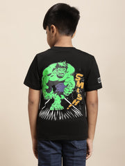 BIO WORLD BOYS T-SHIRT H/S STY-23-24-000101 BLACK
