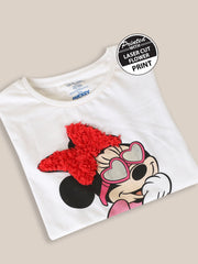 BIO WORLD GIRLS T-SHIRT H/S STY-23-24-000527 WHITE