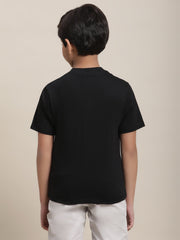 BIO WORLD BOYS T-SHIRT H/S STY-23-24-000881 BLACK