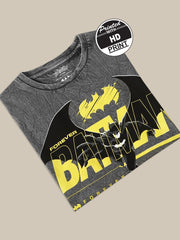 BIO WORLD BOYS T-SHIRT H/S STY-23-24-001086 GREY ACID WASH