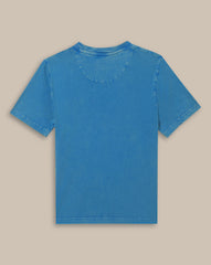 BIO WORLD BOYS T-SHIRT H/S STY-23-24-001087 BLUE ACID WASH