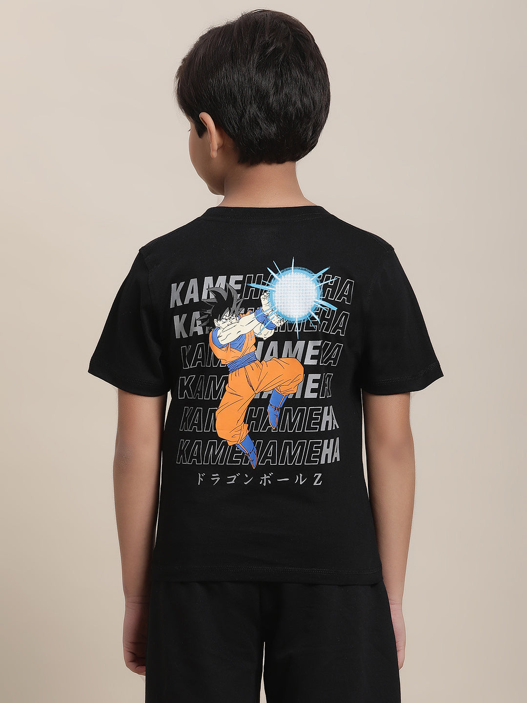 BIO WORLD BOYS T-SHIRT H/S STY-23-24-001546 BLACK