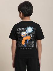 BIO WORLD BOYS T-SHIRT H/S STY-23-24-001546 BLACK