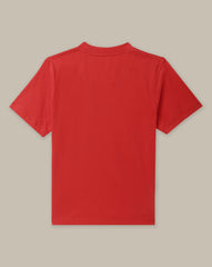 BIO WORLD BOYS T-SHIRT H/S STY-23-24-001689 BRIGHT RED
