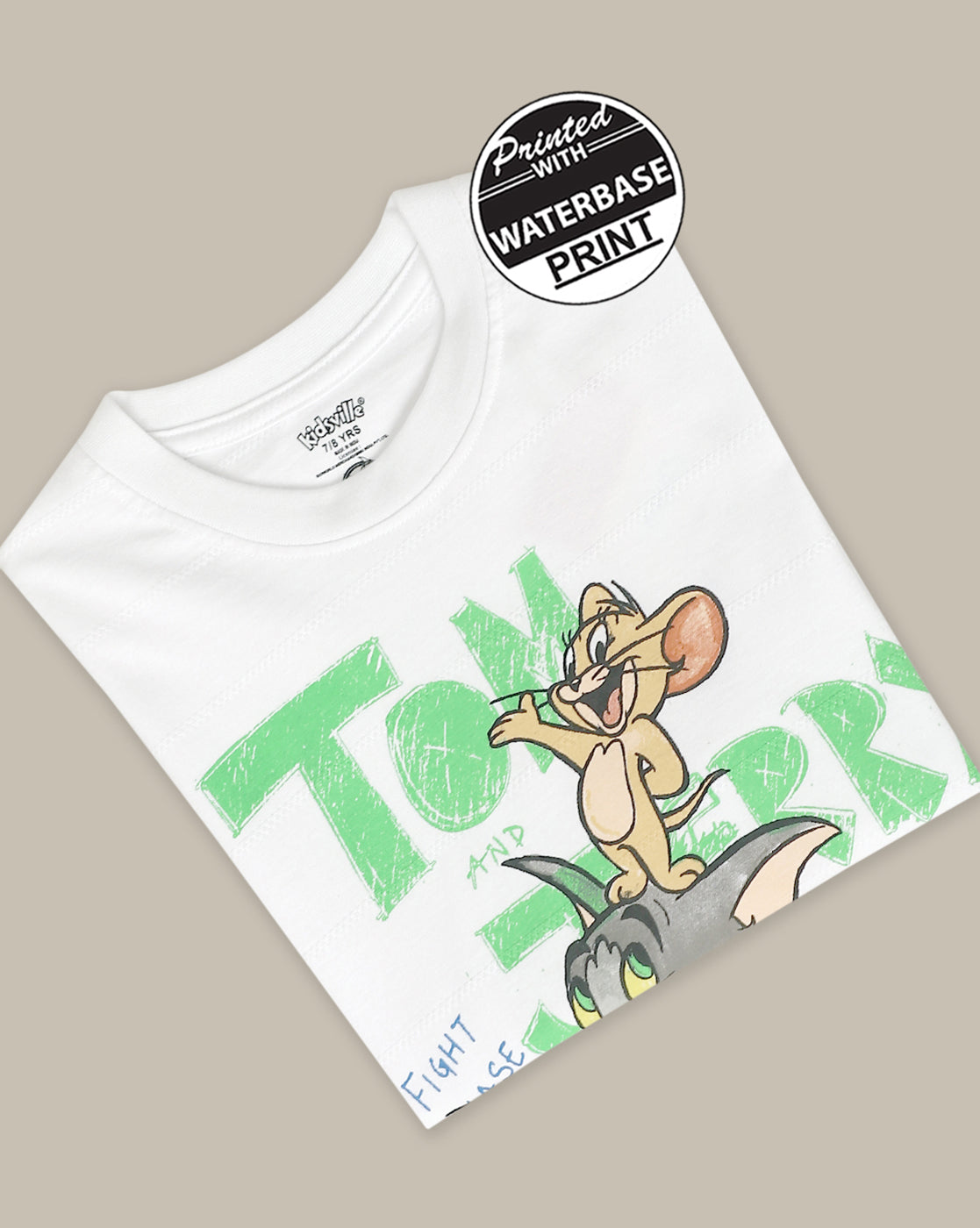 BIO WORLD BOYS T-SHIRT H/S STY-23-24-001721 WHITE