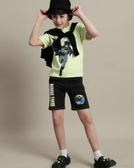 BIO WORLD BOYS BERMUDA STY-23-24-001779 BLACK