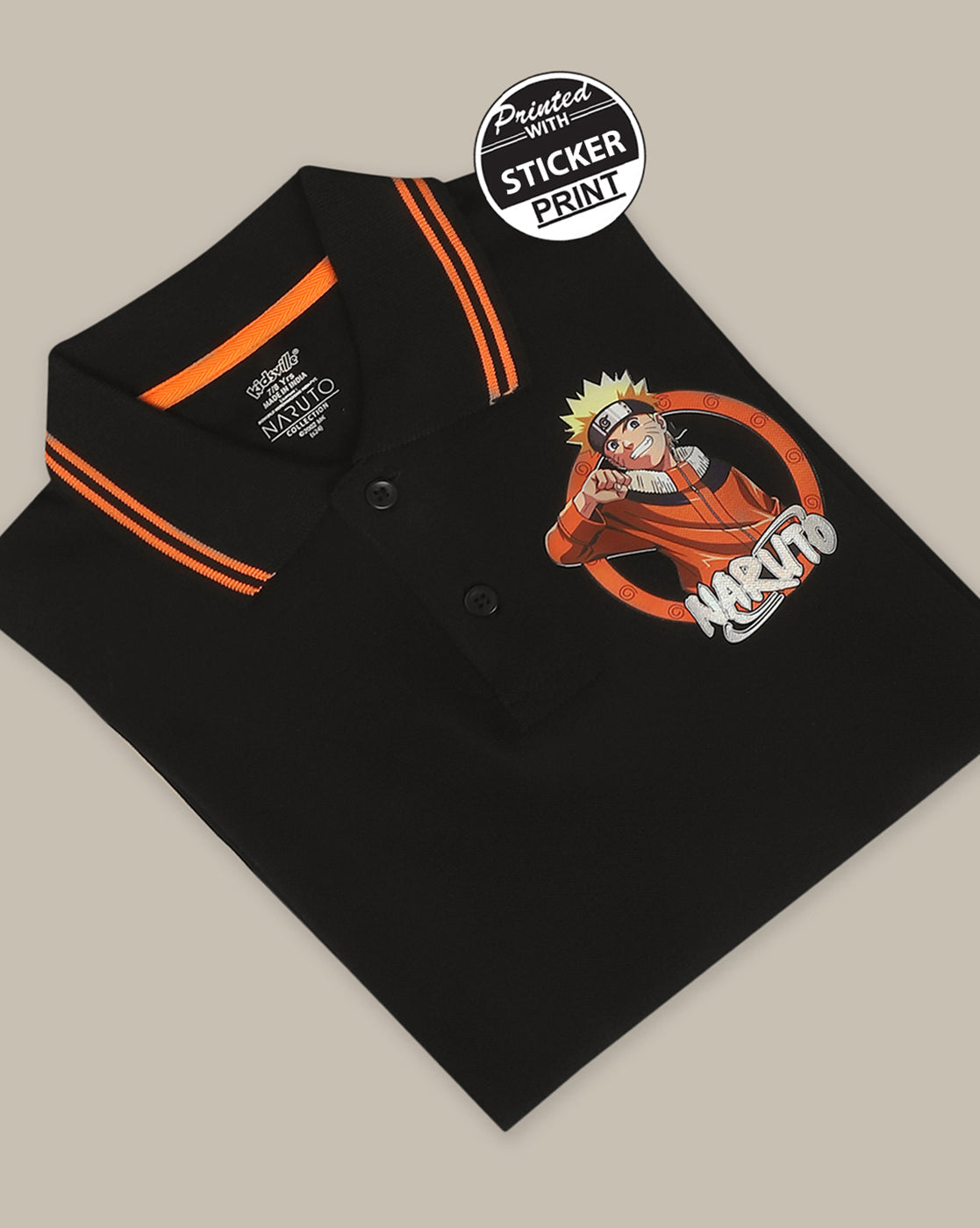 BIO WORLD BOYS T-SHIRT H/S STY-23-24-001805 BLACK