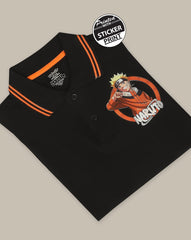 BIO WORLD BOYS T-SHIRT H/S STY-23-24-001805 BLACK