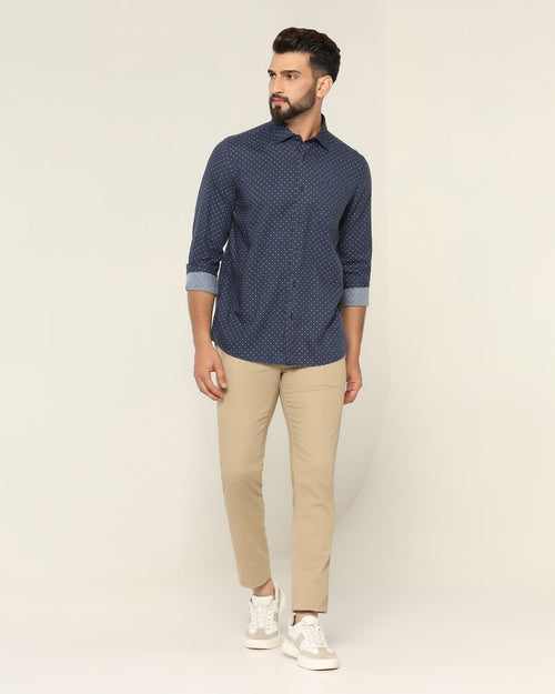 Blackberry Mens Casual Trouser Ek-Do-Altur Khaki