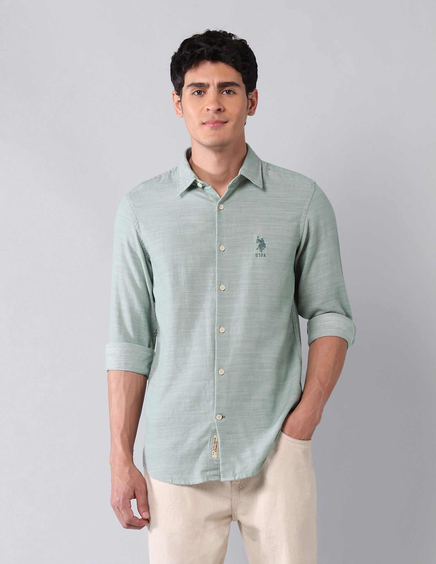 U.S.Polo Mens Casual Shirt