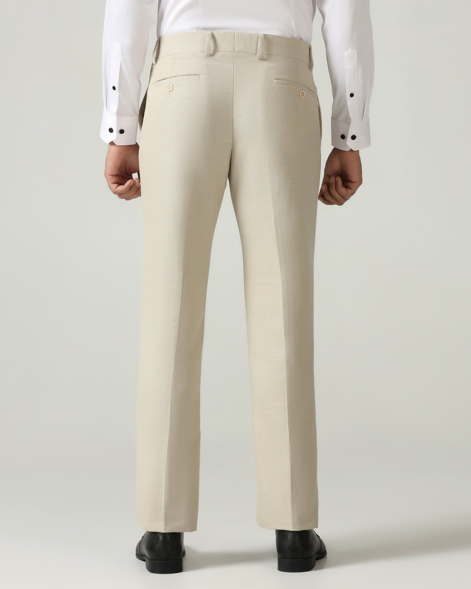 Blackberry Mens Formal Trouser Bp-Do-Flora-B95 Beige