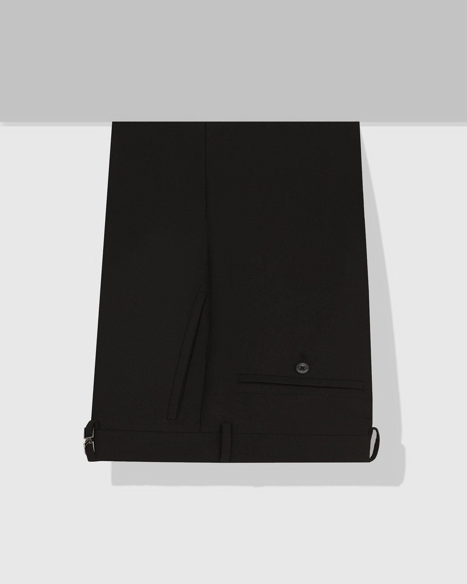 Blackberry Mens Formal Trouser Bl-So-Black-254-B91 Black