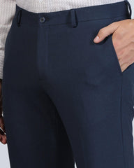 Blackberry Mens Formal Trouser Bp-So-Jonny Blue - Goyalsons ShopMax