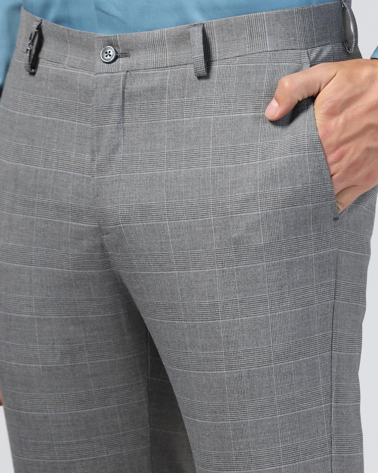 Blackberry Mens Formal Trouser Bp-Ch-Cobalt Grey