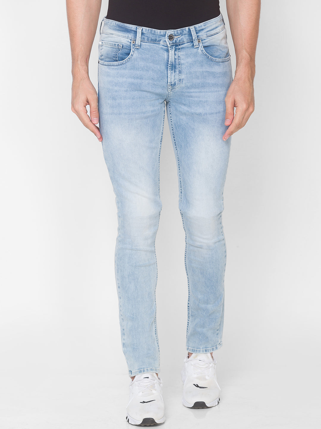 Spykar Mens Jeans Skn-01Bj-30 Lt.Blue