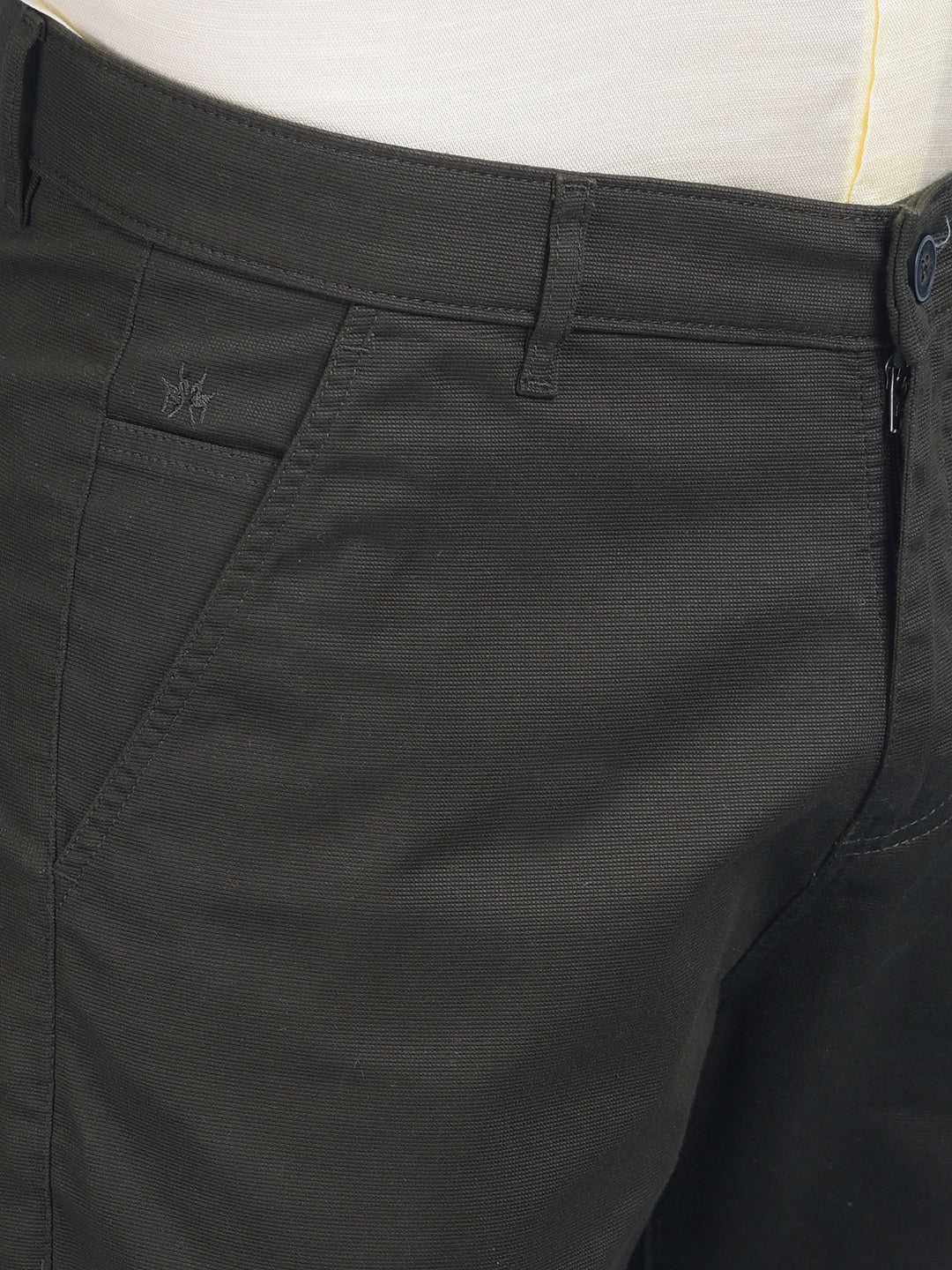CRIMSOUNE CLUB MENS CASUAL TROUSER TA1621 DARK OLIVE
